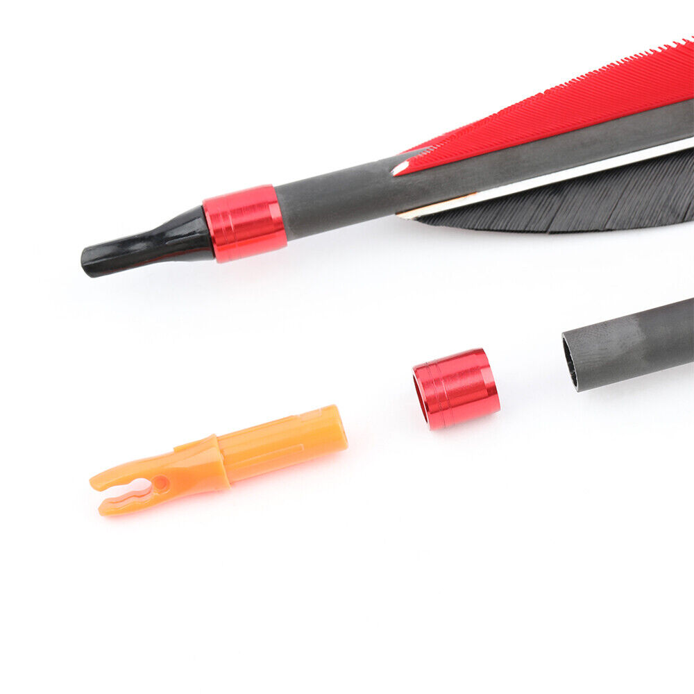 50Pcs Archery Explosion-proof Ring ID6.2mm OD7.1/7.4/7.6mm Arrow Nocks Protector